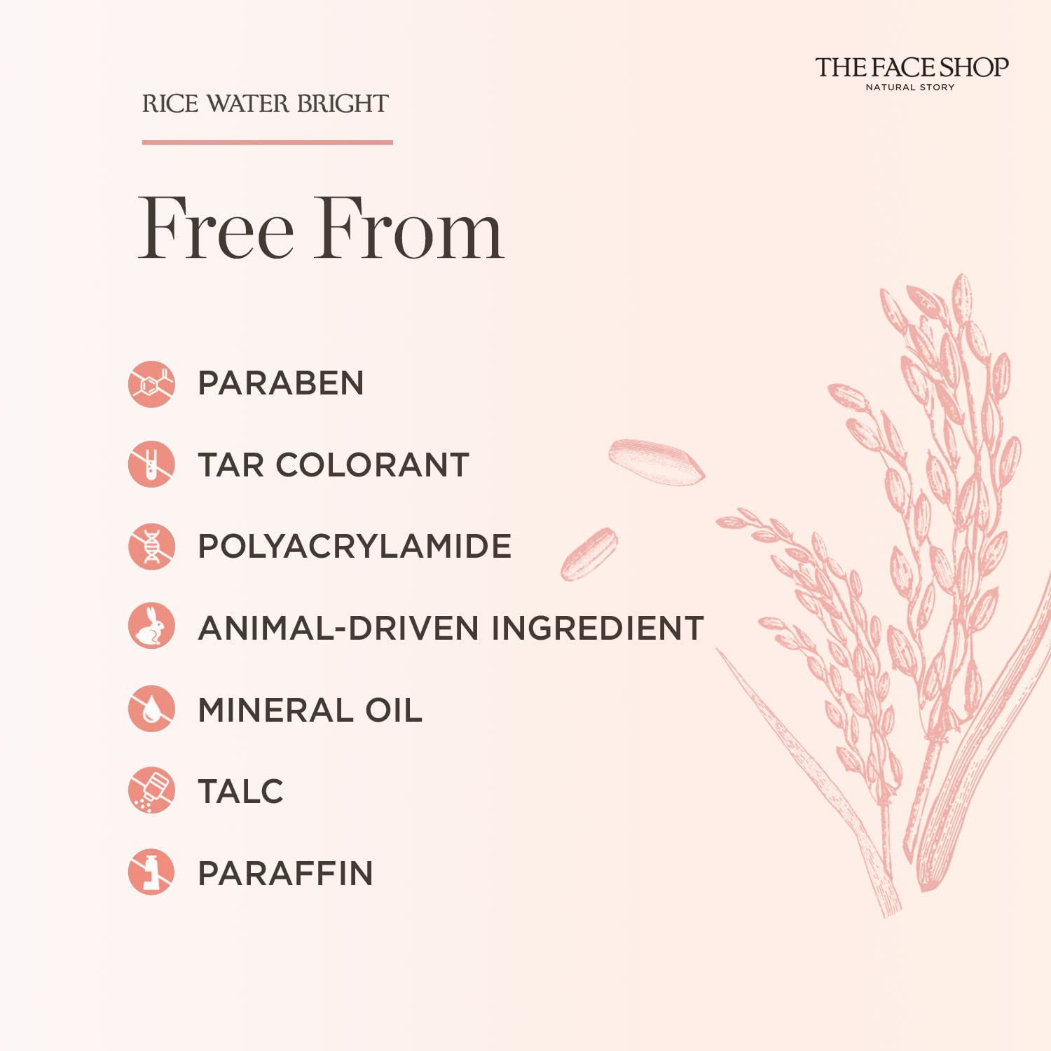 THE FACE SHOP Rice Water Bright Foaming Cleanser (150ml)