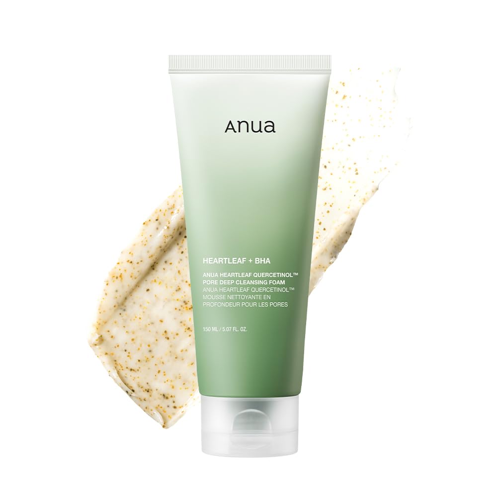 ANUA Heartleaf Quercetinol Pore Deep Cleansing Foam (150ml)