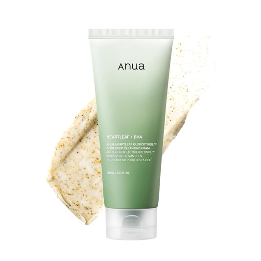 ANUA Heartleaf Quercetinol Pore Deep Cleansing Foam (150ml)