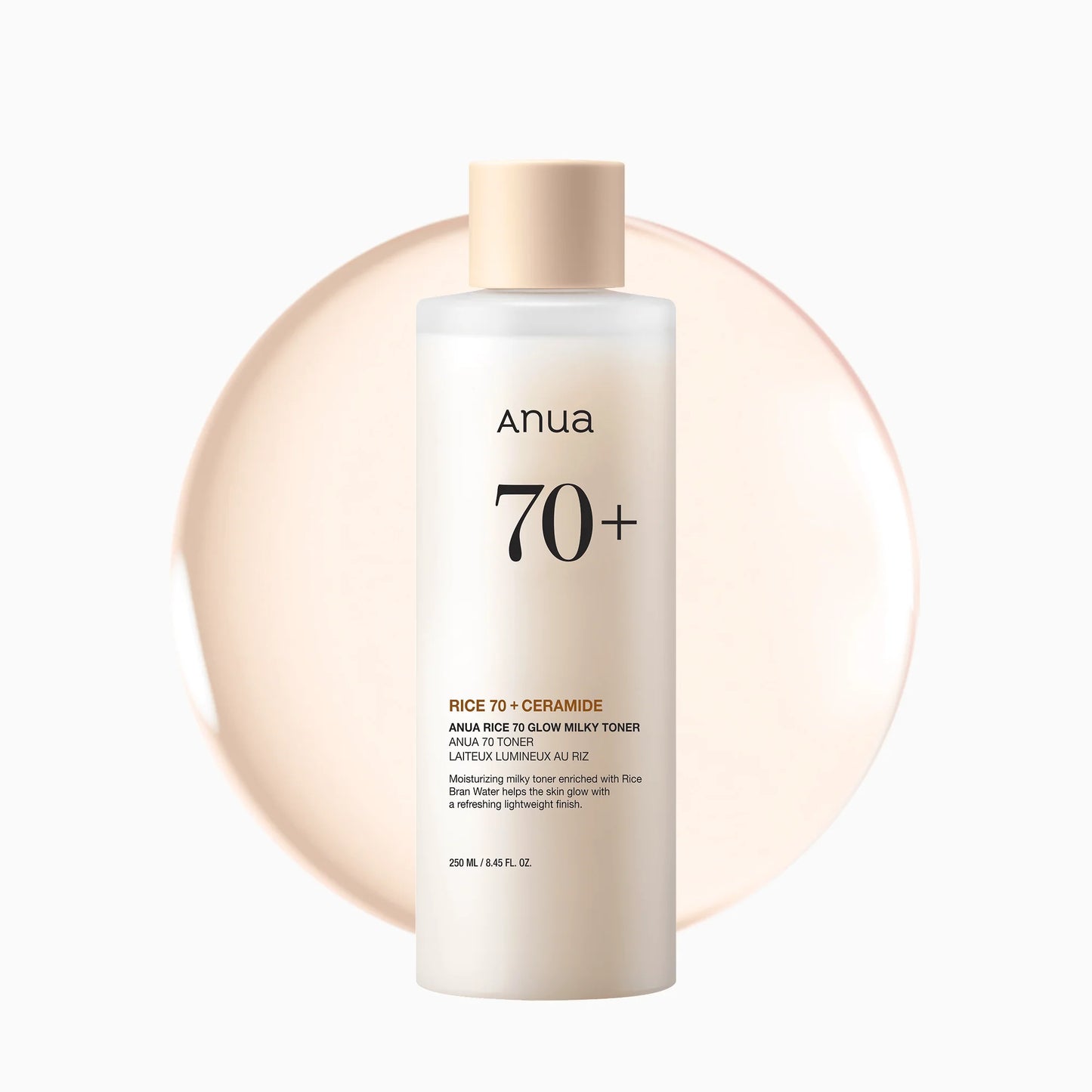 ANUA Rice 70 Glow Milky Toner (250ml)
