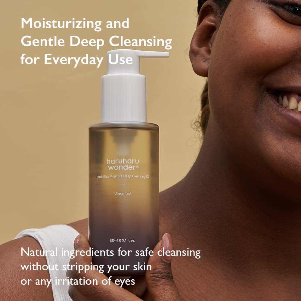 HARUHARU WONDER Black Rice Deep Cleansing Oil (150 ml)