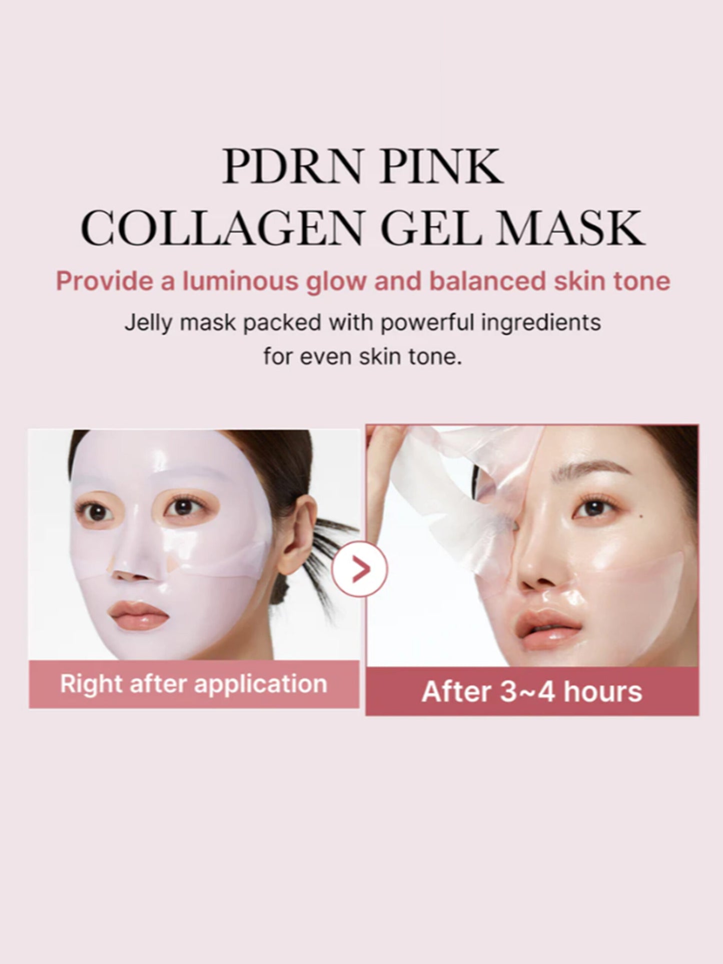 MEDICUBE PDRN Pink Collagen Gel Mask (28g) 1 Pc