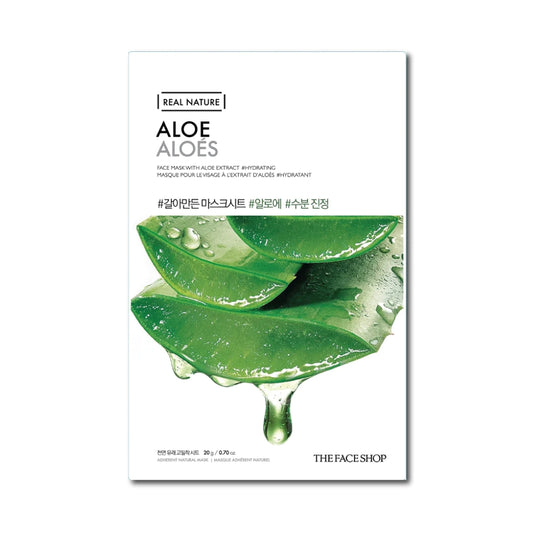 THE FACE SHOP Real Nature Aloe Face Mask (20g)