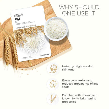 THE FACE SHOP Real Nature Rice Face Mask (20g)