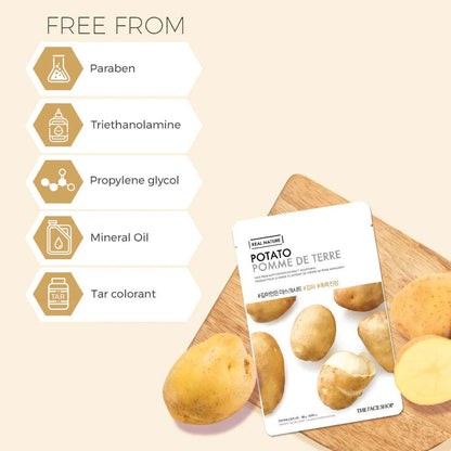 THE FACE SHOP Real Nature Potato Face Mask (20g)