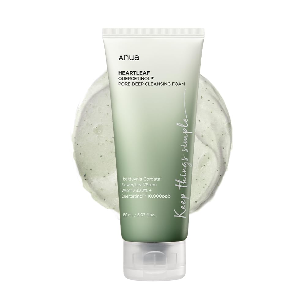 ANUA Heartleaf Quercetinol Pore Deep Cleansing Foam (150ml)