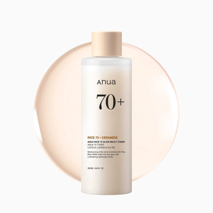 ANUA Rice 70 Glow Milky Toner (250ml)