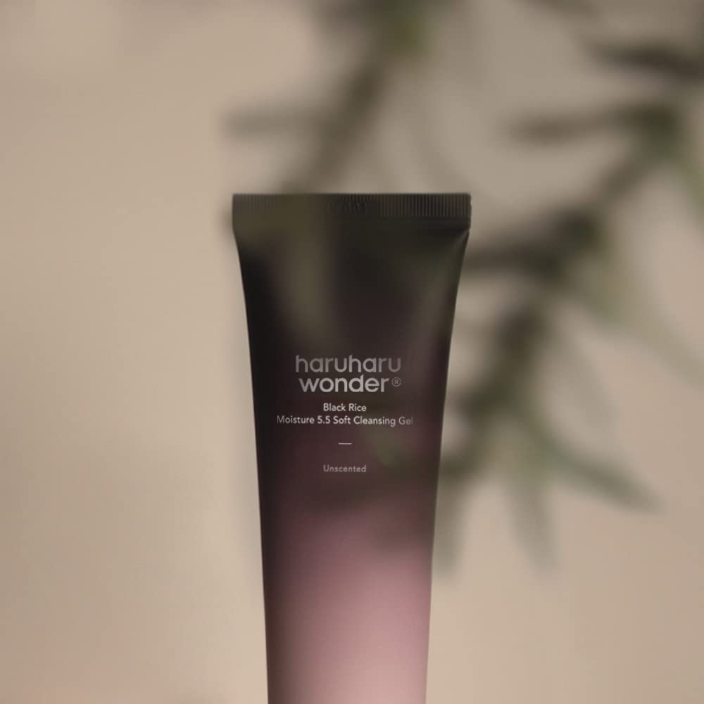 HARUHARU WONDER Black Rice Moisture 5.5 Soft Cleansing Gel (100ml) (Unscented)