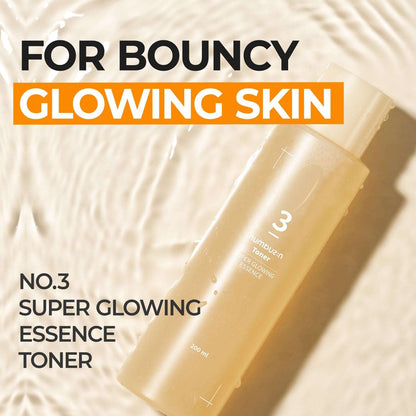 NUMBUZIN No.3 Super Glowing Essence Toner (200ml)