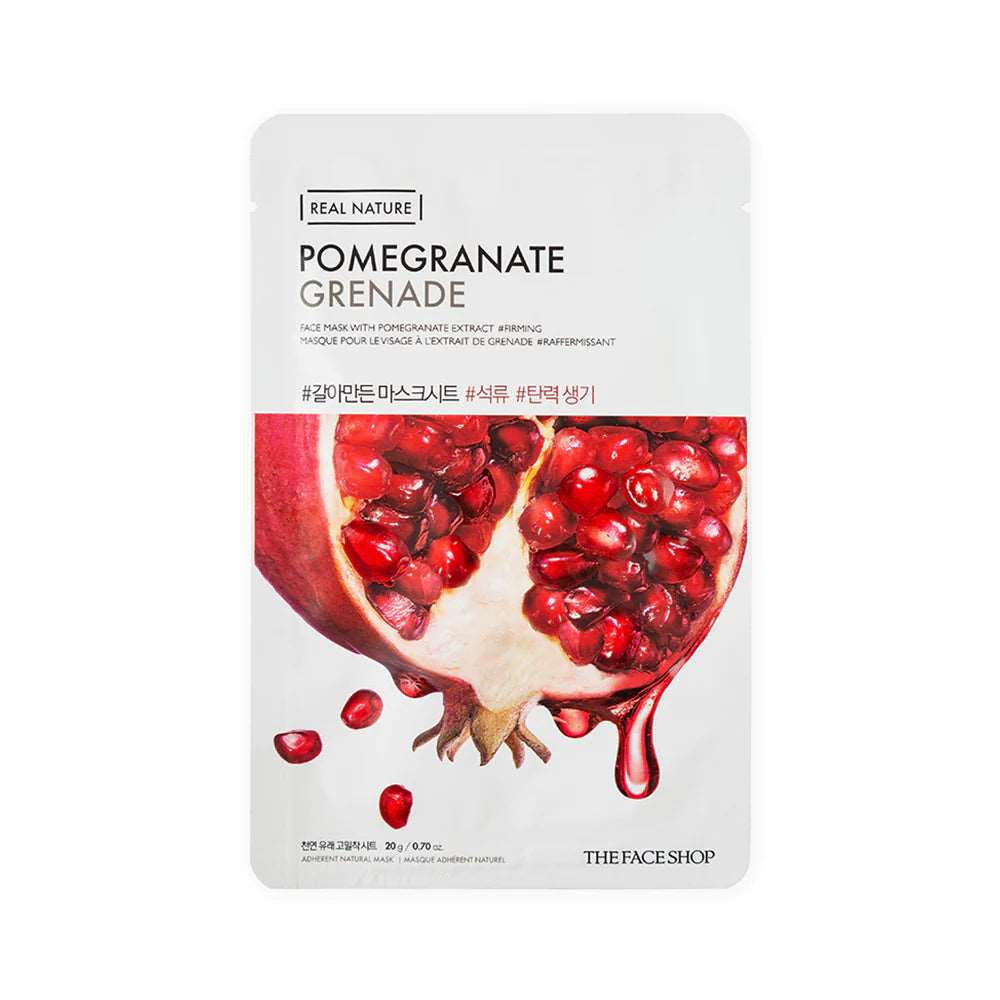 THE FACE SHOP Real Nature Pomegranate Face Mask (20g)