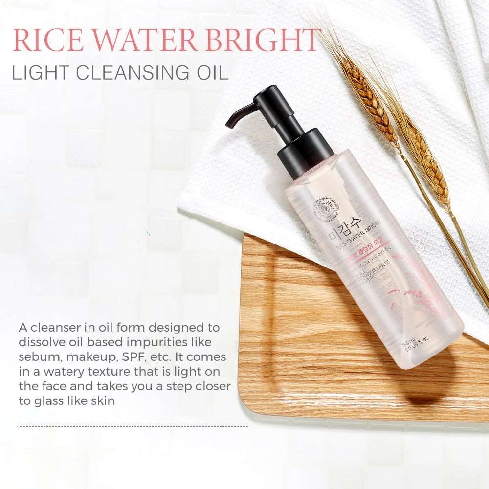 THE FACE SHOP Rice Water Bright Light Cleansing Oil (150ml)