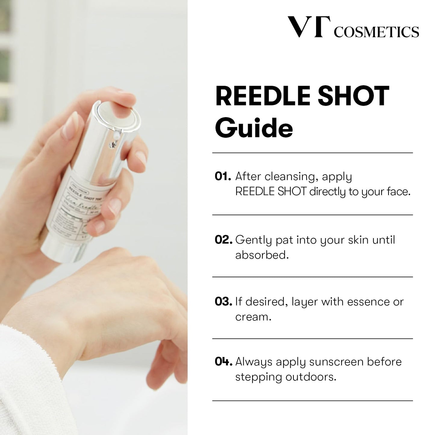 VT COSMETICS - Cica Reedle Shot 100 Essence (50ml)